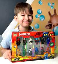 Набір фігурок 12 шт Ninjago, ніндзяго фігурки для дітей рухомі
