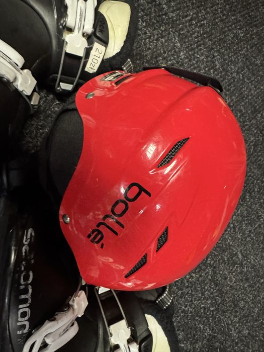 Zestaw Narty Junior Blizzard + Buty Salomon 20/20.5cn + kask Bolle