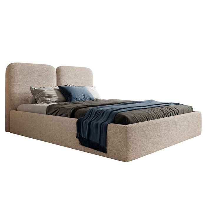 Łóżko tapicerowane DANTE SLIM DARMOWA DOSTAWA z pojemnikiem na pościel