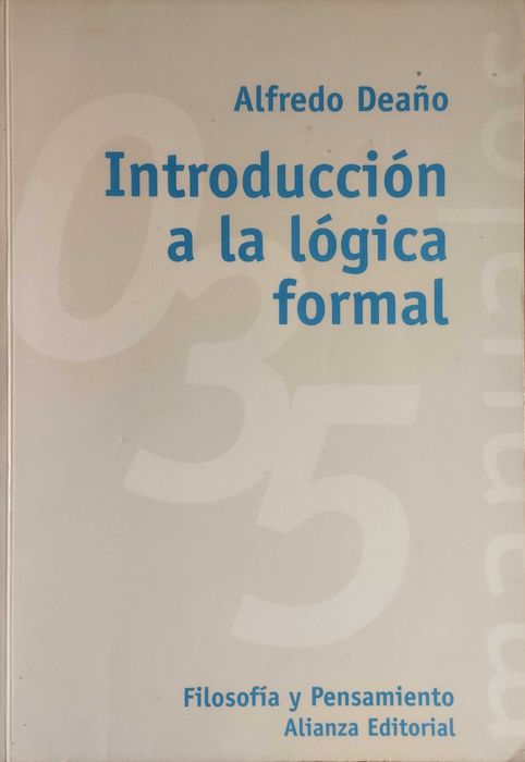 Livro - Introducción a la Lógica Formal - Alfredo Deaño