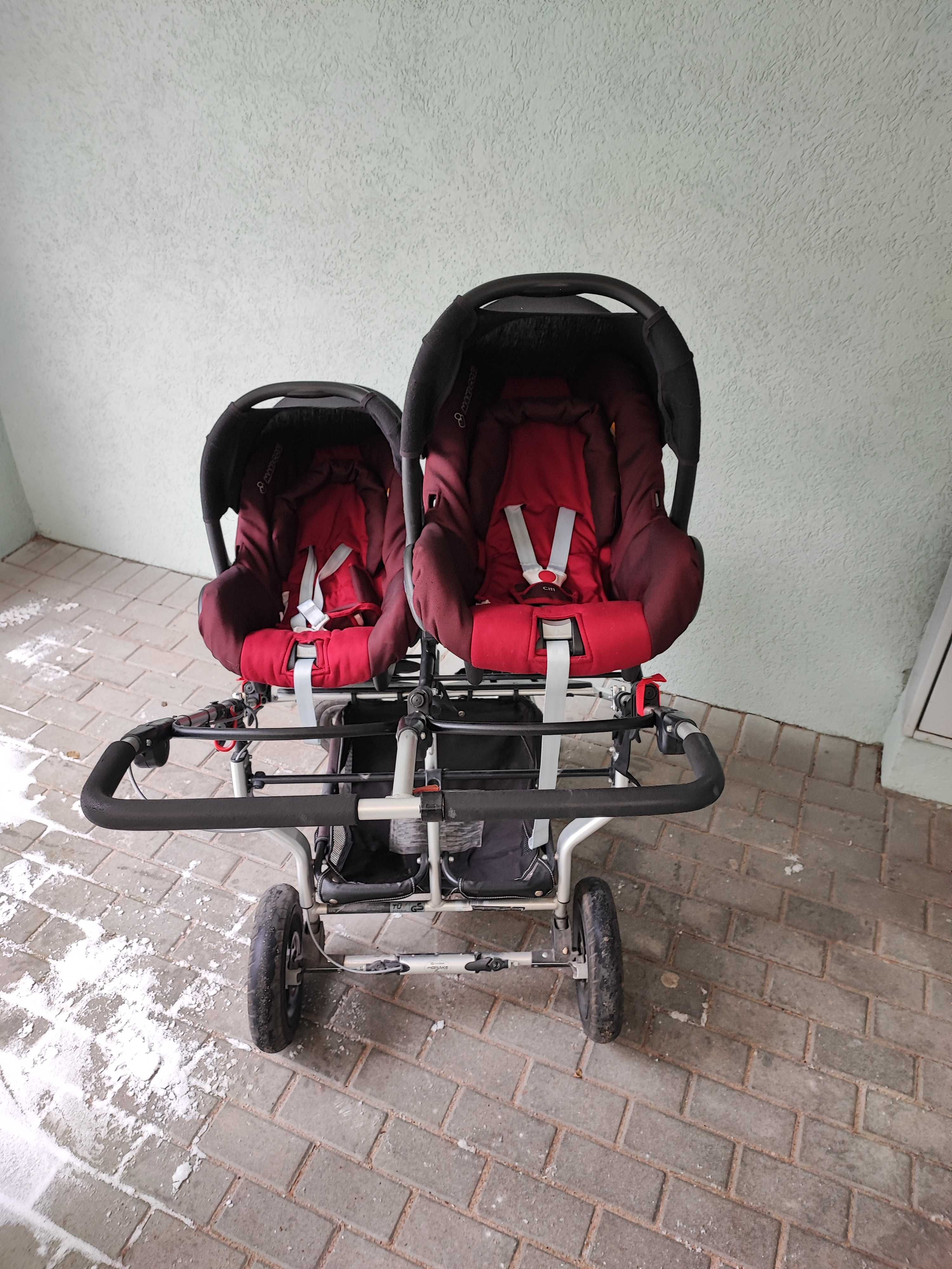 Wózek dla bliźniaków / wózek podwójny