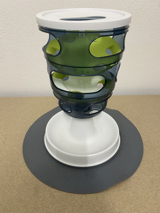 Dispensador de comida comedor gatos