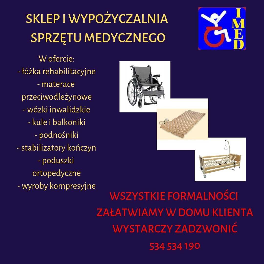 Materac Przeciwodleżynowy Antyodleżynowy WYPOŻYCZALNIA/SKLEP  Warszawa