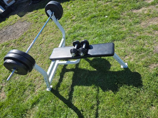 Siłownia domowa, hantle,sztanga 70 kg