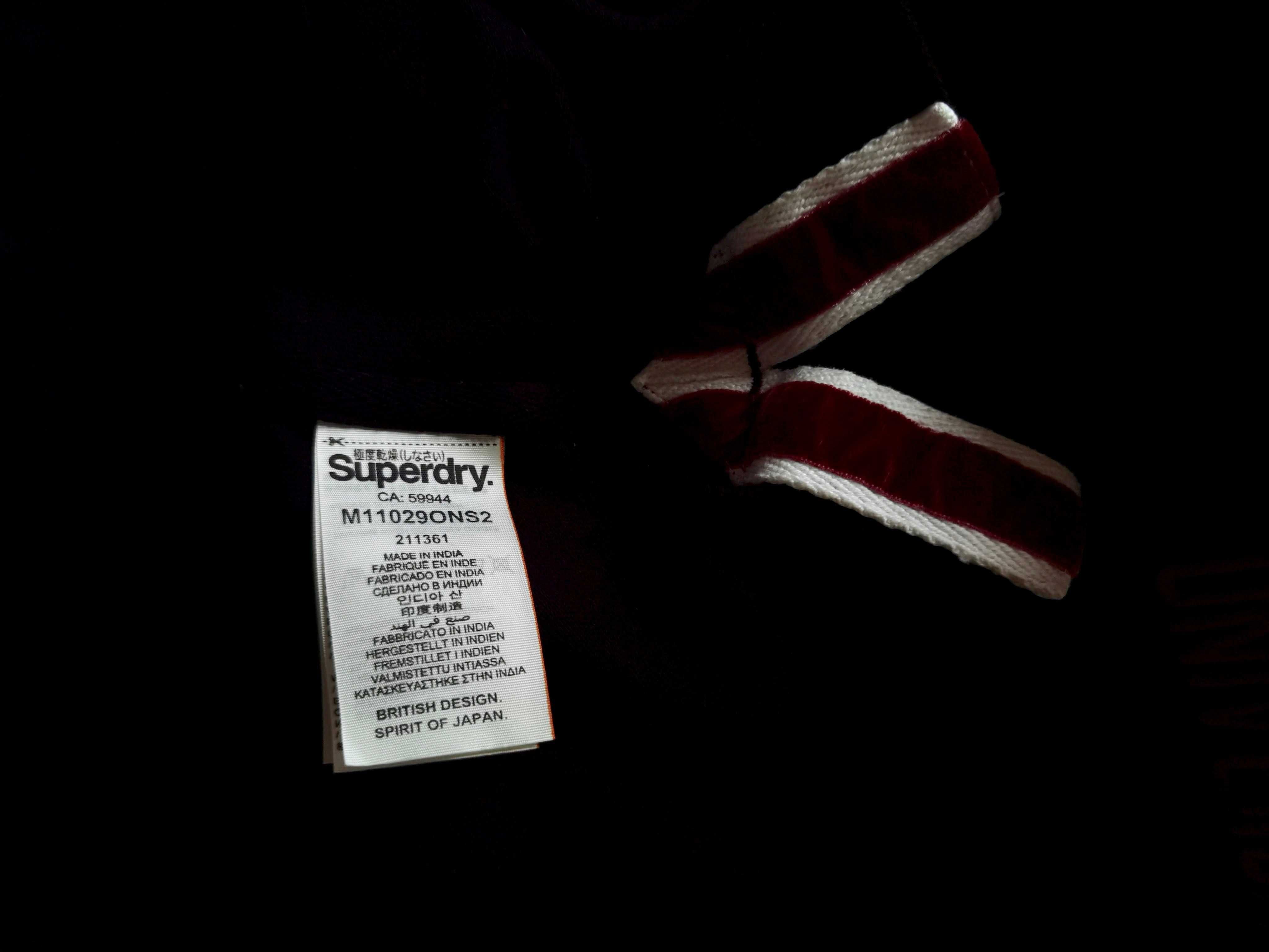 Тенниска Superdry XL цвет черный