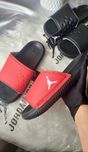 Шльопанці Air Jordan Play Slide Red. Тапочки Джордан