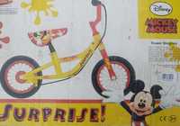 Nowy Rower Rowerek Biegowy 12 Mickey Mouse Myszka Miki