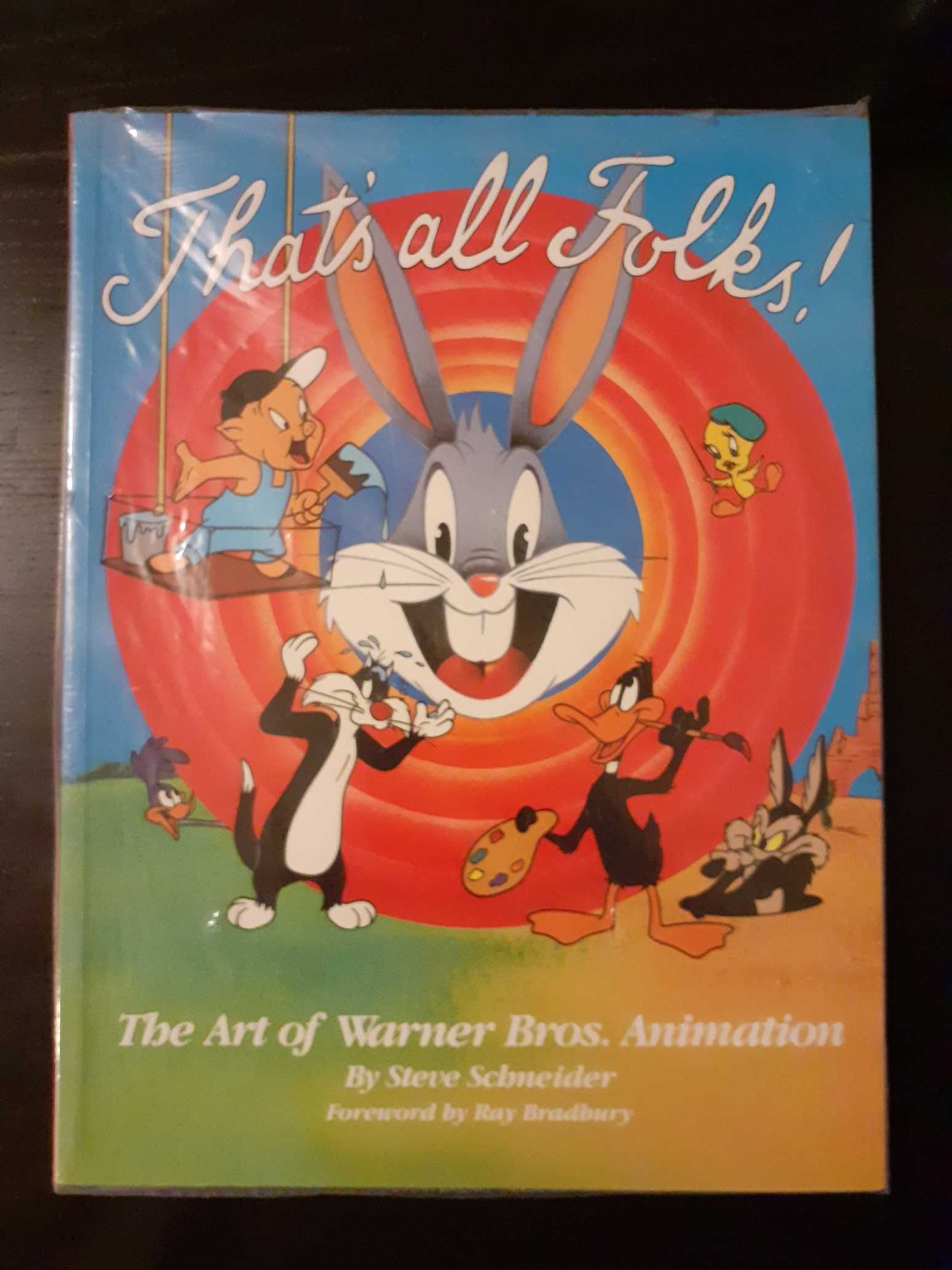 Livro The art of Warner Bros. Animation de Steve Schneider