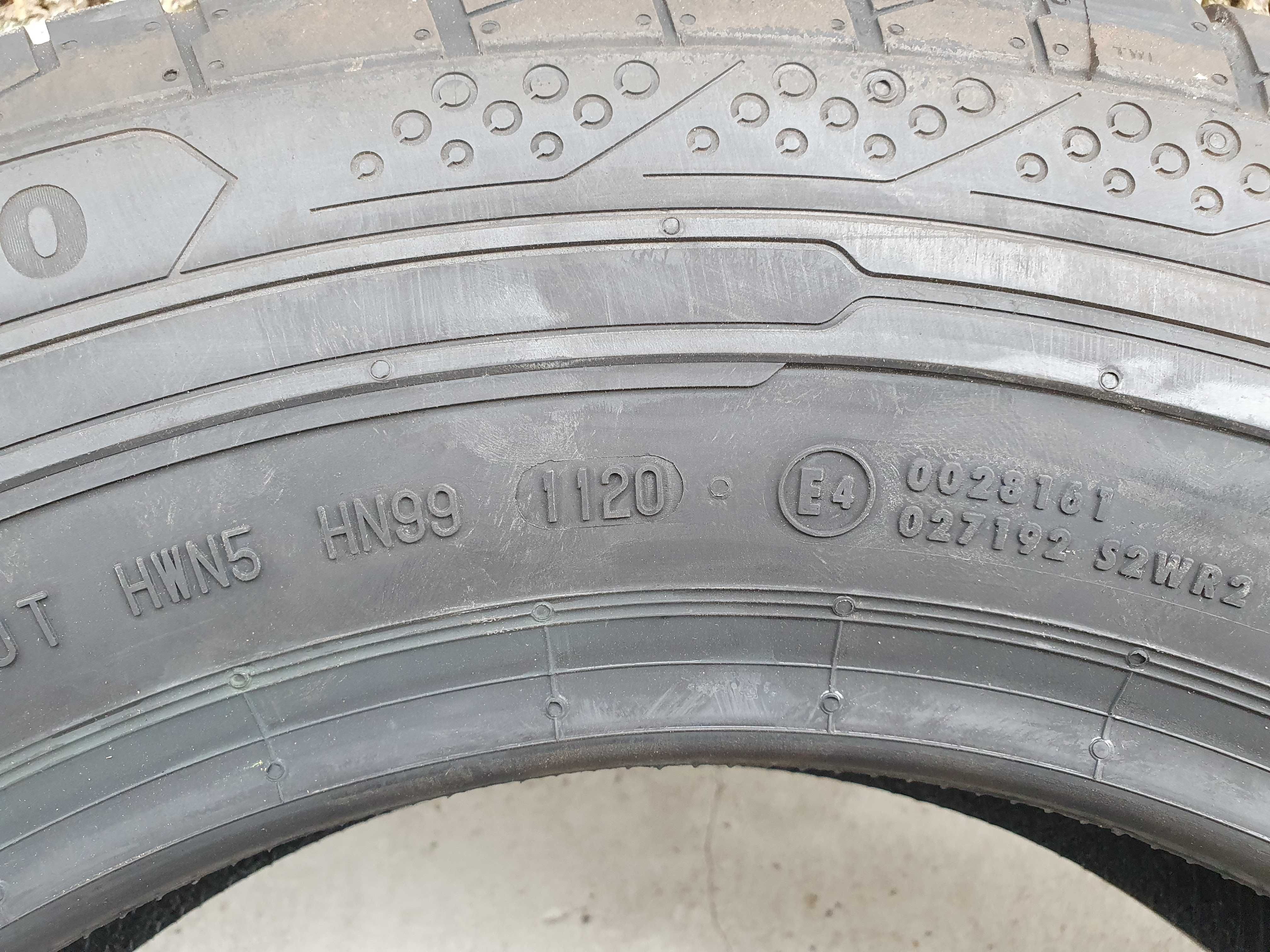 4x 185/75/16C 104/102R Continental Van Nowe! 2020r.