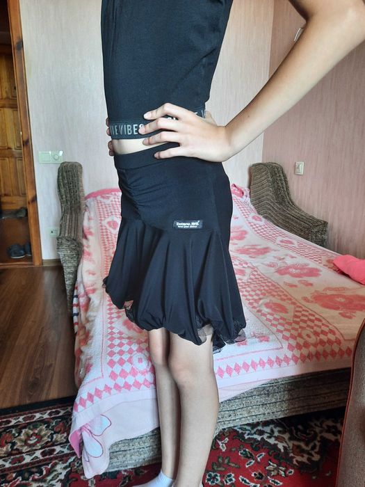 Юбка для бальных танцев, спідниця для бальних танців.Р 36, зр 128-134.