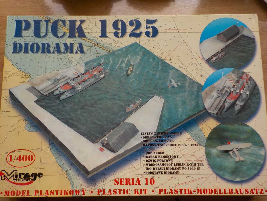 diorama puck 1925 rok mirage 1/400 wyprzedaż kolekcji