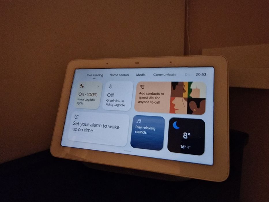 Inteligentny wyświetlacz Google Nest Hub - Stan idealny!