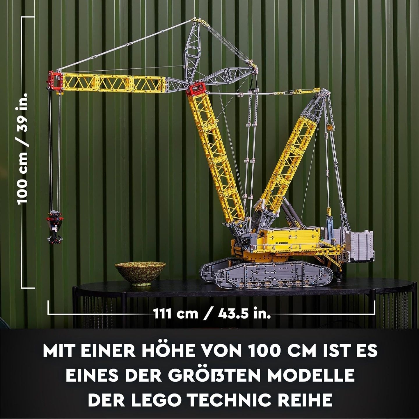 Lego Technic 42146 - Guindaste de Lagartas Liebherr LR 13000