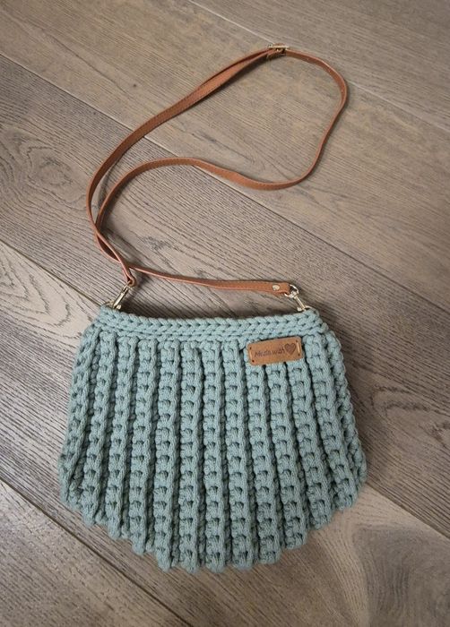 Torebki ze sznurka bawełnianego 5mm - unikalne, ręcznie robione