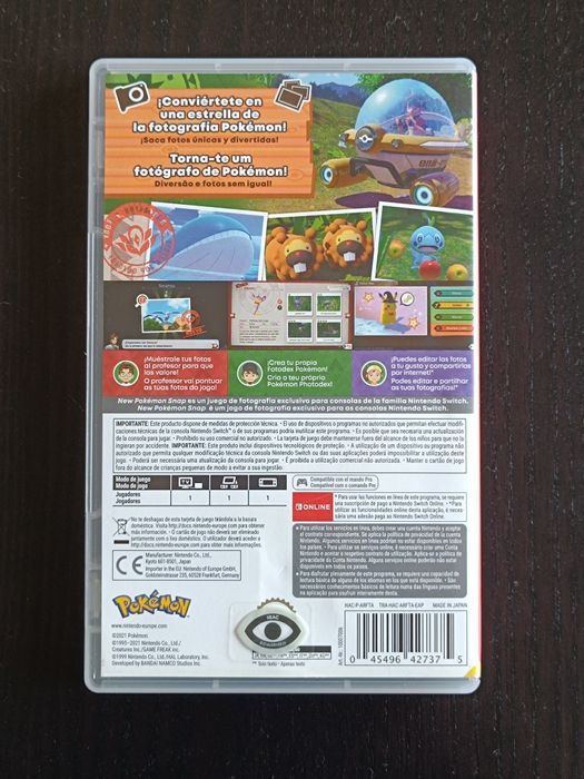 Jogo Nintendo Switch New Pokémon Snap (Novo)
