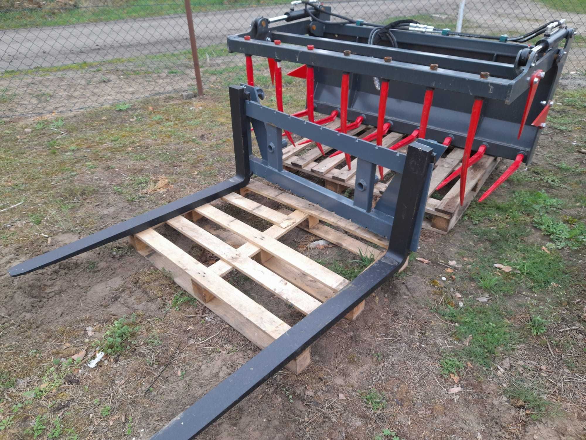 Do tura widły obornika gnoju paleciak krokodyl łyżka kute zęby 880 mm