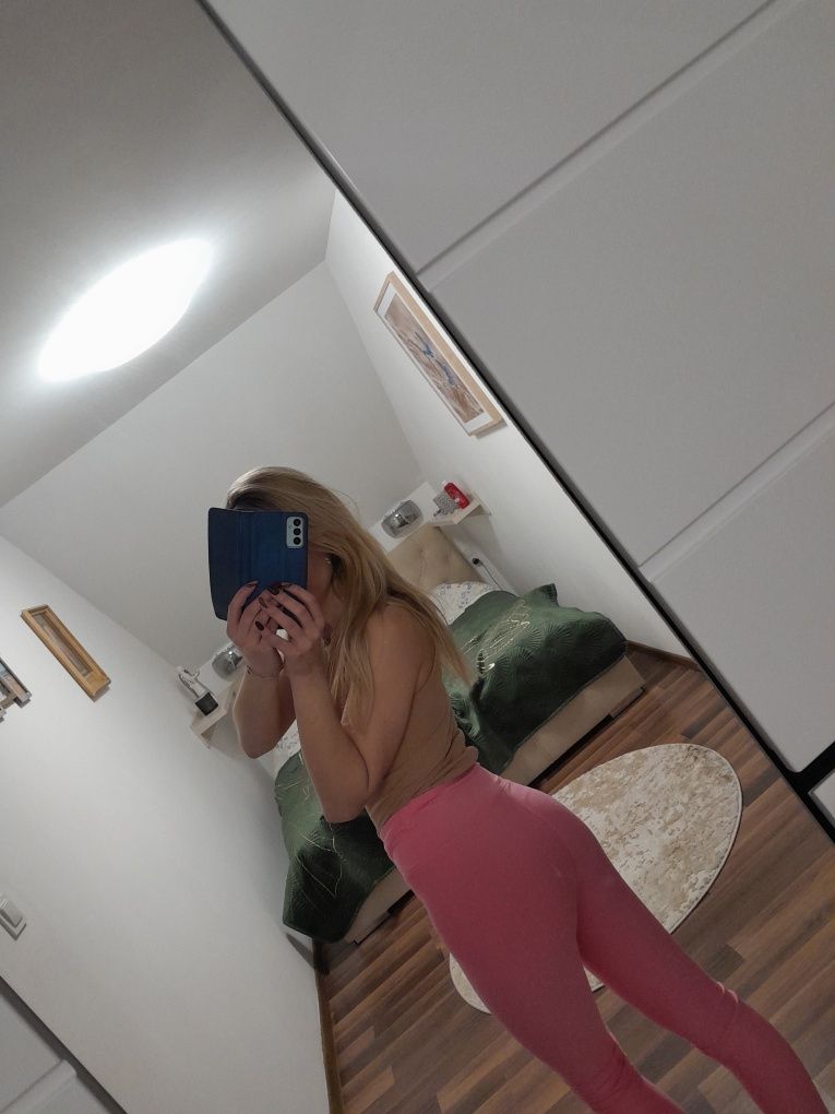 Legginsy getry wysoki stan sportowe siłownia fitness s m l sexy