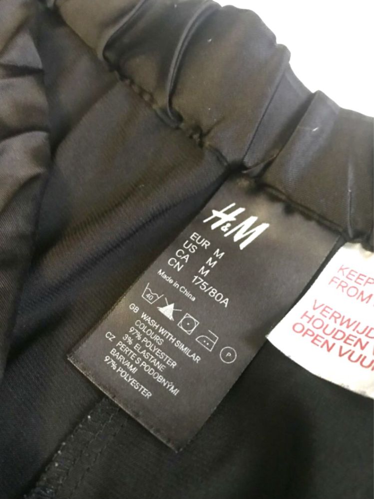 Піжама H&M. Сатин/Мереживо. Чорна. М розмір.