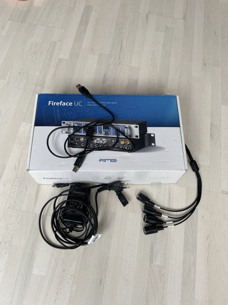RME Fireface UC, interfejs dźwiękowy, sound interface