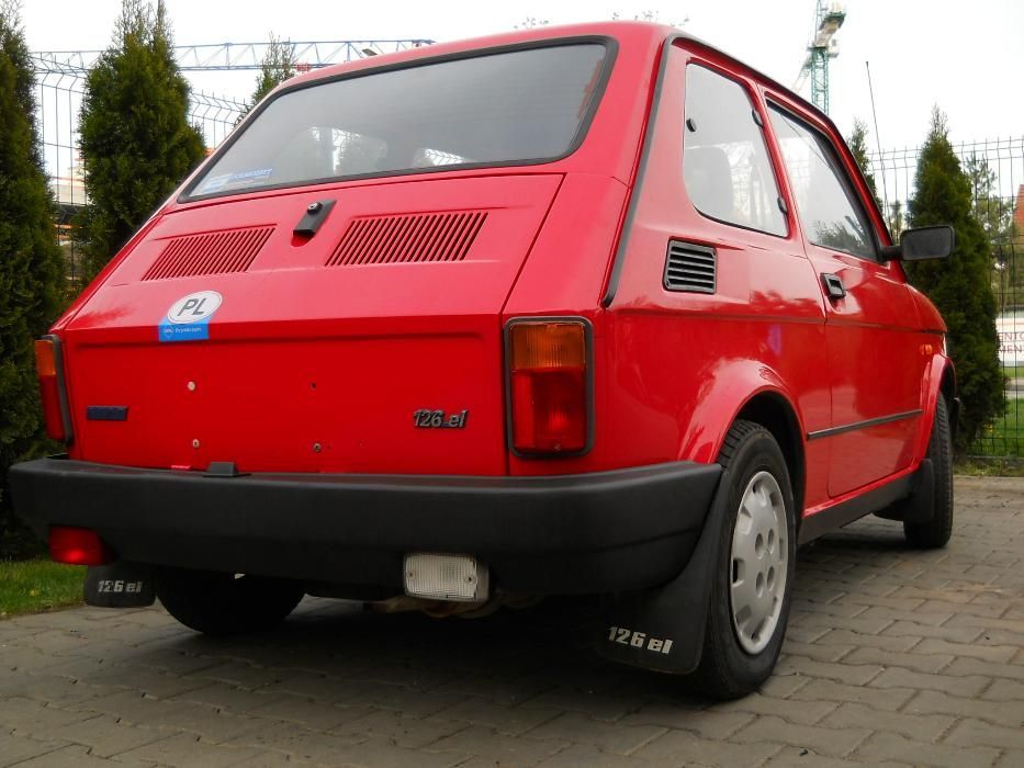 Fiat 126p maska silnika klapa tylna super stan