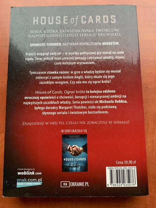 House of Cards. Ograć króla TOM 2