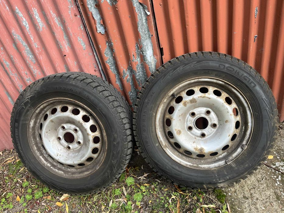 Koła Vw caddy 5x112 195/65/r15 XL Zima