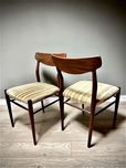 Krzesła teakowe Lubke, lata 60. Vintage retro, Styl mid century modern