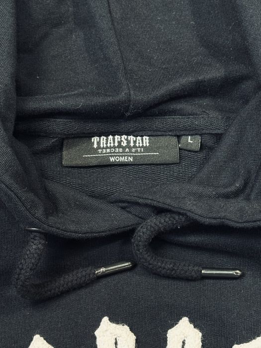 Худи Trapstar avangard Y2K черный женский (оригинал)