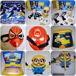 Mínimos brinquedos criança máscaras cars faisca comilão imãs...
