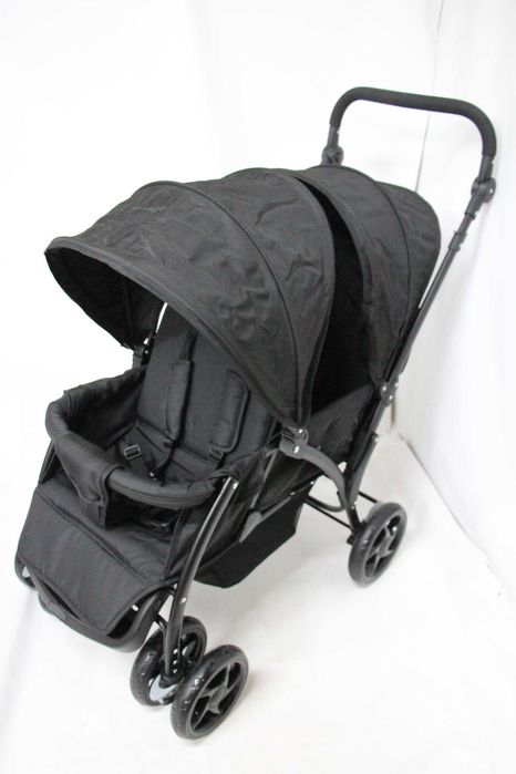 FANTASK Wózek dla rodzeństwa – składany, wygodny i bezpieczny