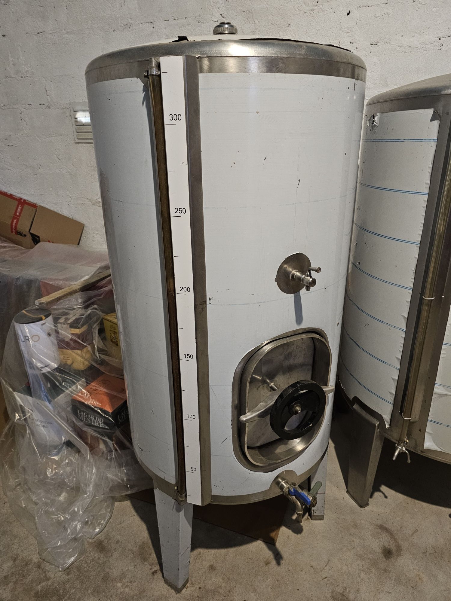 Cubas Inox para vinho