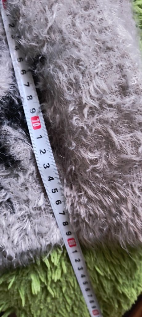 Sweter puchacz w kwiaty,r.M/L