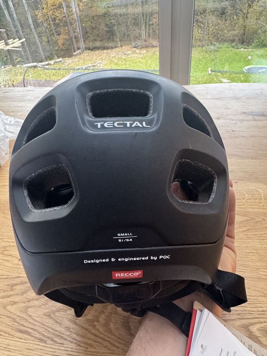 Kask rowerowy POC Tectal uranium black matt rozmiar 51-54