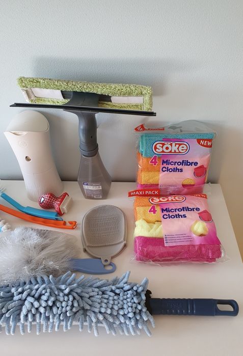 Akcesoria do sprzątania nowe ściereczki myjka do okien