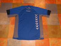 HUMMEL NORWAY XL koszulka sportowa piłkarska oryginał mega unikat