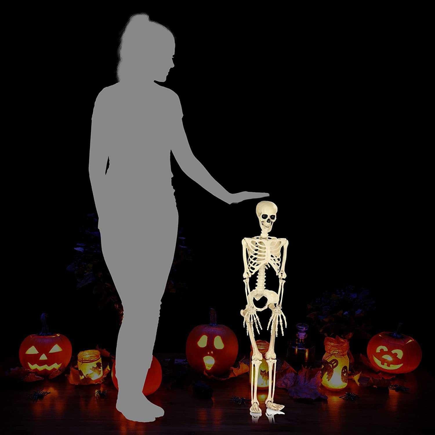 Esqueleto para Halloween, decorativo, (90 cm)