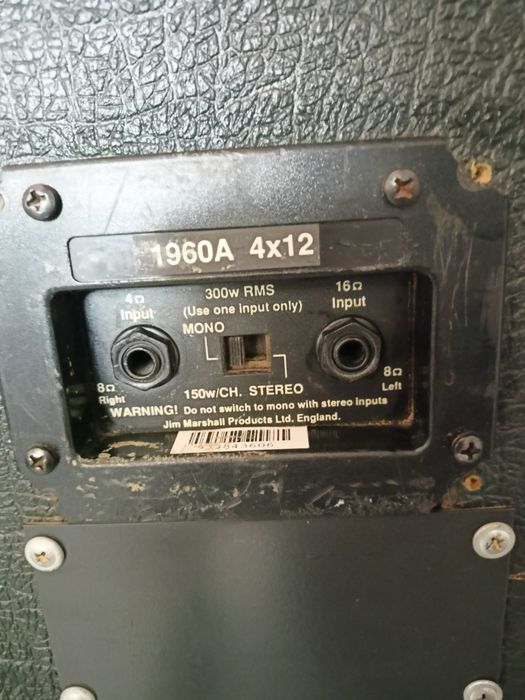 Marshall 1960A JCM900 rocznik 93 Celestion G12T-75 made in UK