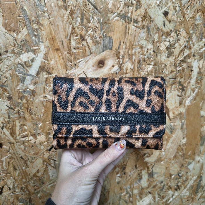 Portfel damski Nowy,  Baci & Abbracci brązowy. 
**Stan:** Nowy
**Wymia