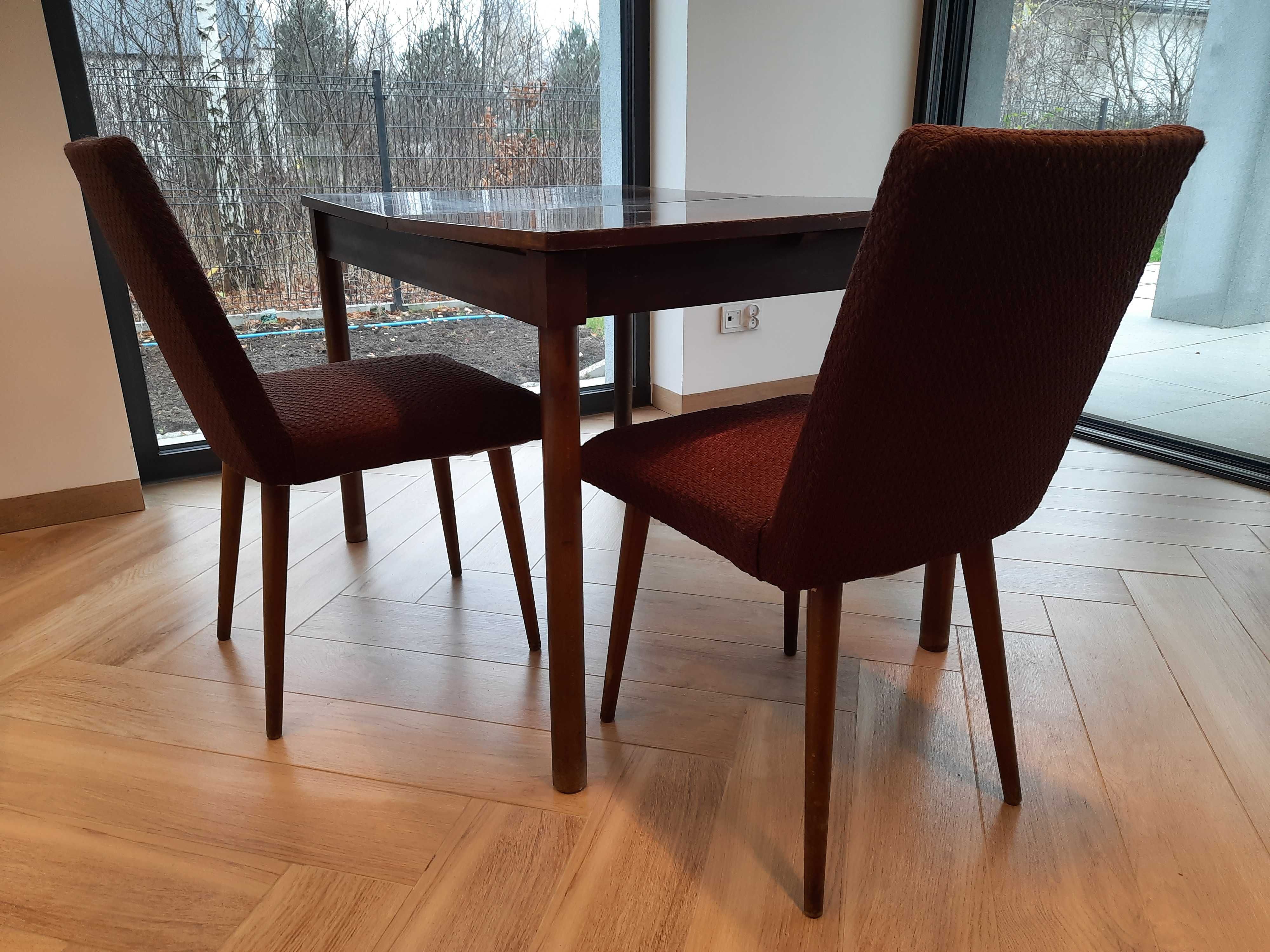 Krzesła - 6 sztuk, z PRL