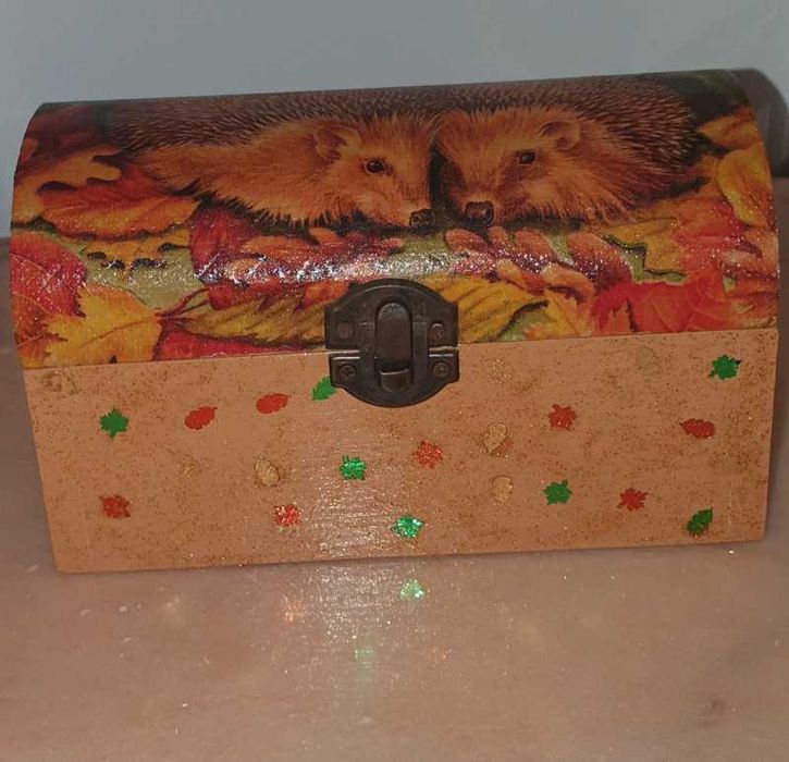 Caixa artesanato decoupage