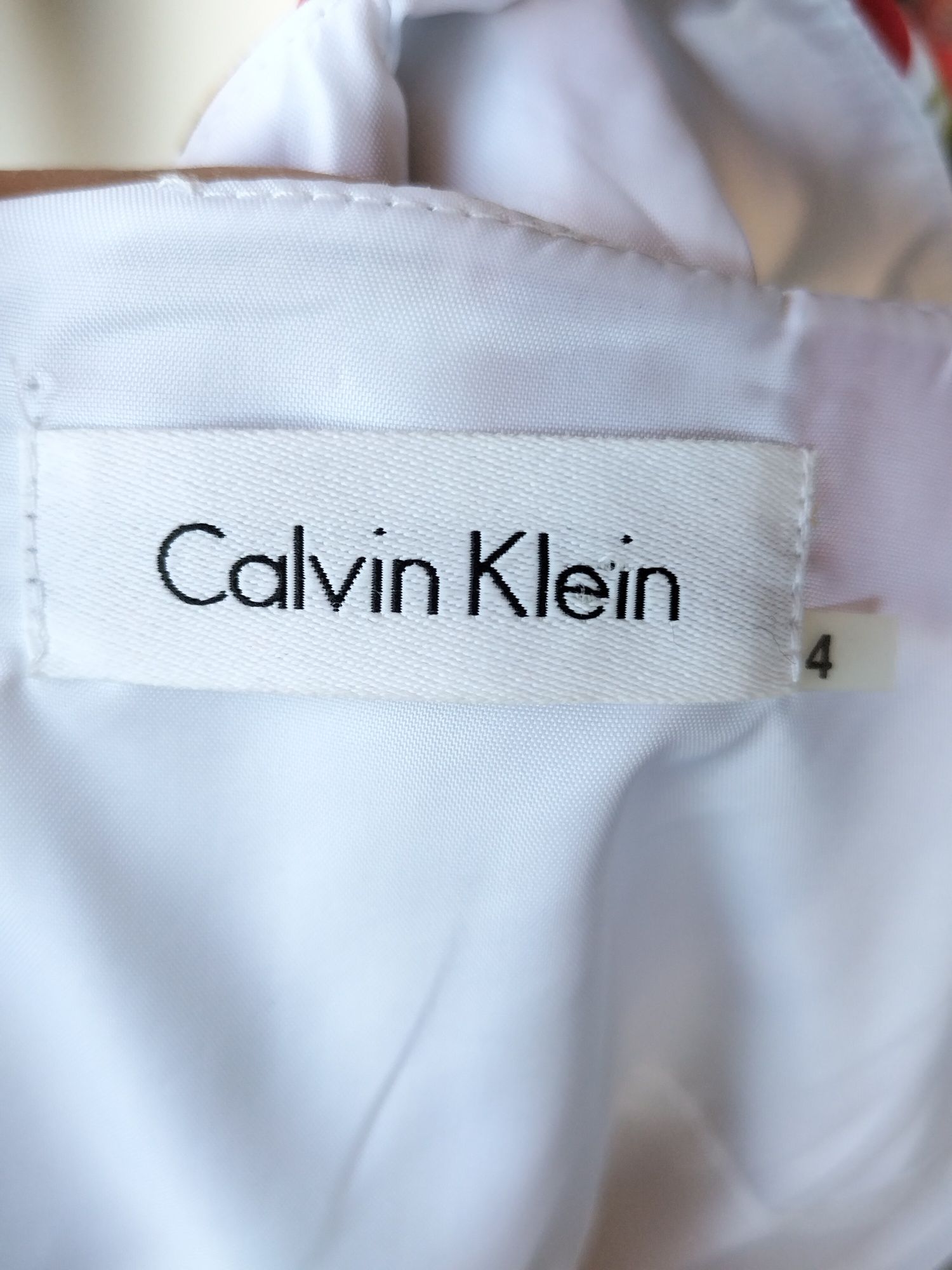 Oryginalna kolorowa sukienka Calvin Klein