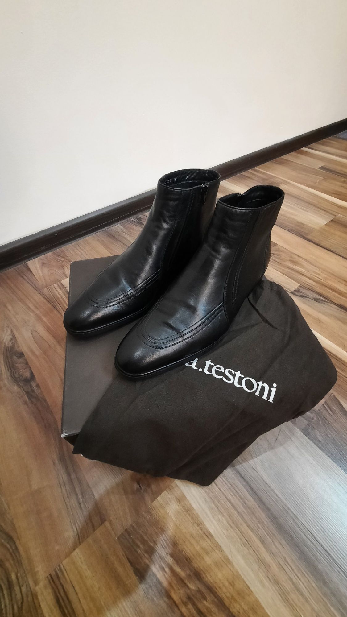 ботинки зимние a.testoni