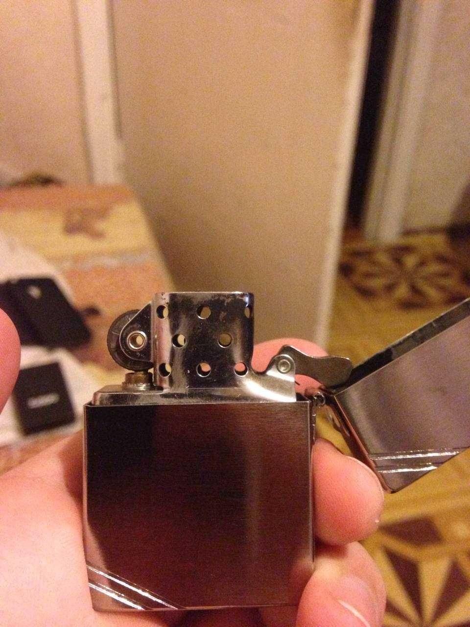 Зажигалка Zippo 1935 "1935 REPLICA" brushed chrome