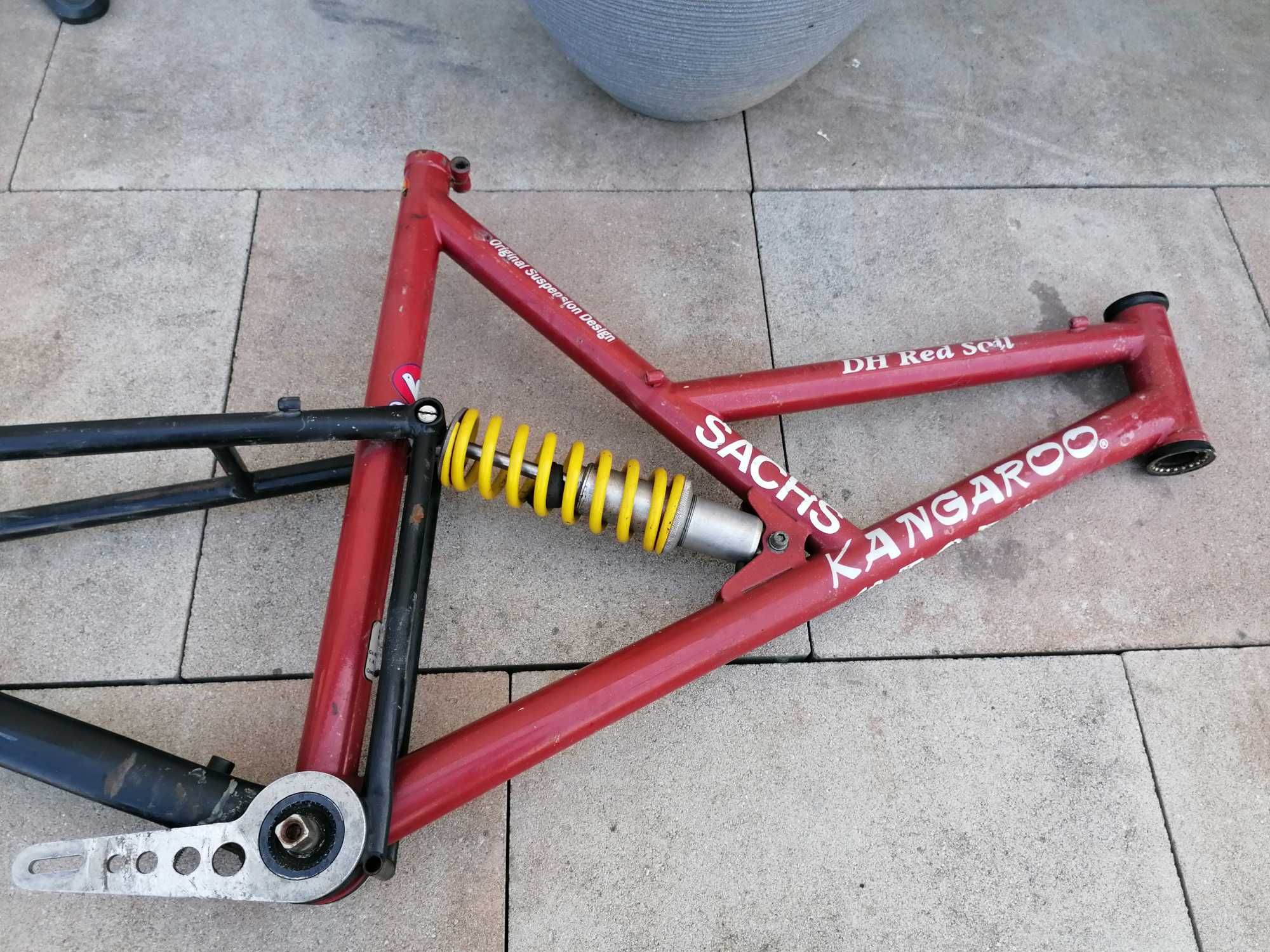 KANGAROO  Co.NOWOTNY rama do roweru DH  Vintage