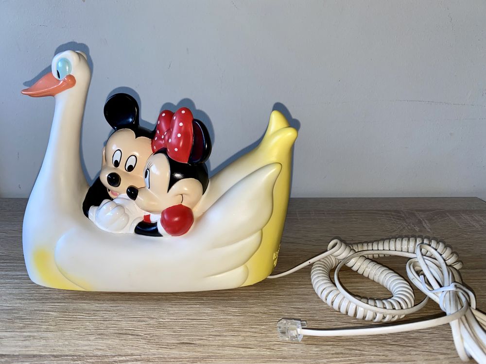 Telefone Mickey e Minnie em Cisne