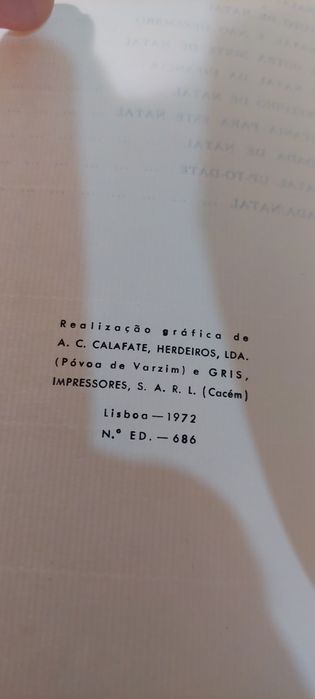 Cancioneiro de Natal - David Mourão-Ferreira (2ª edição, 1972)