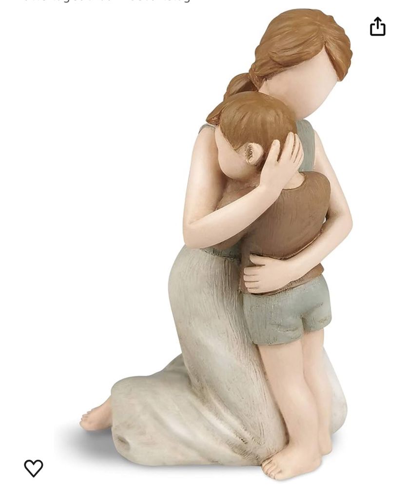 Фигурка статуэтка «мама и сын»