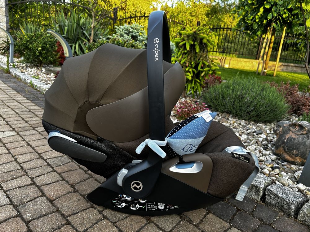 Fotelik nosidełko Cybex Cloud Z i-size Khaki Green jak