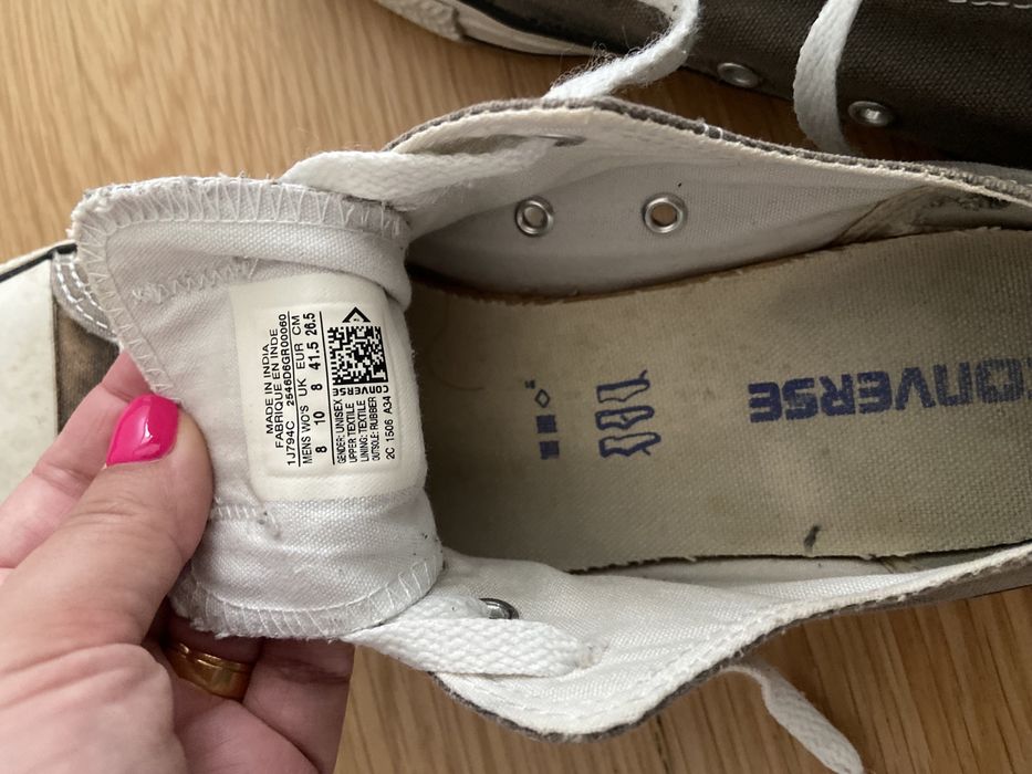 All Star cinzentas - tamanho 41,5