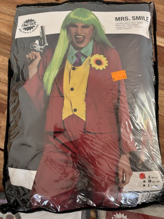 Fato Halloween ou Carnaval JOKER H/M